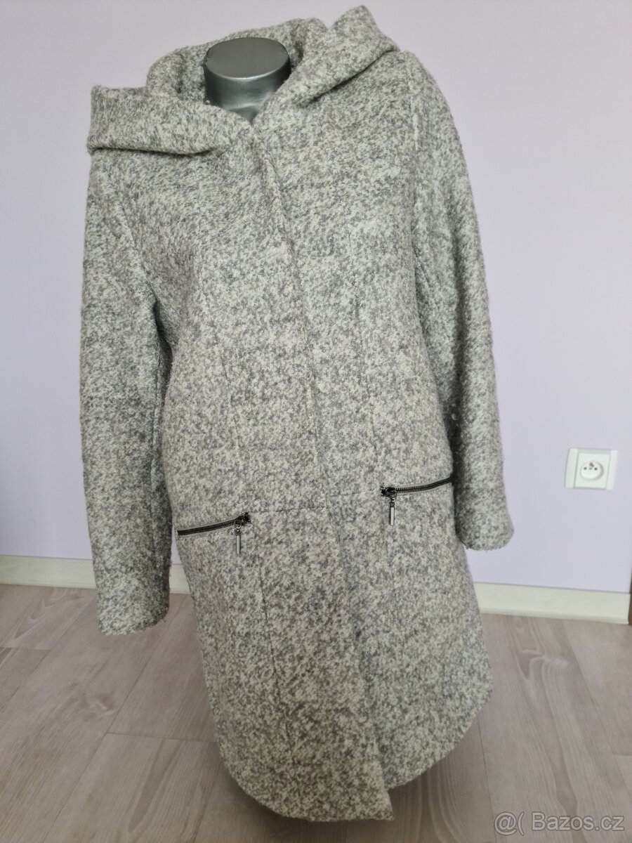 Vlněný kabát C&A vel. 36/38