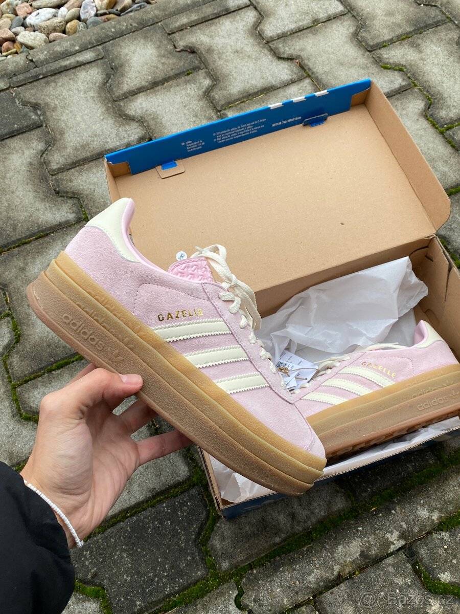 🩷 Adidas Gazelle Bold Clear Pink
