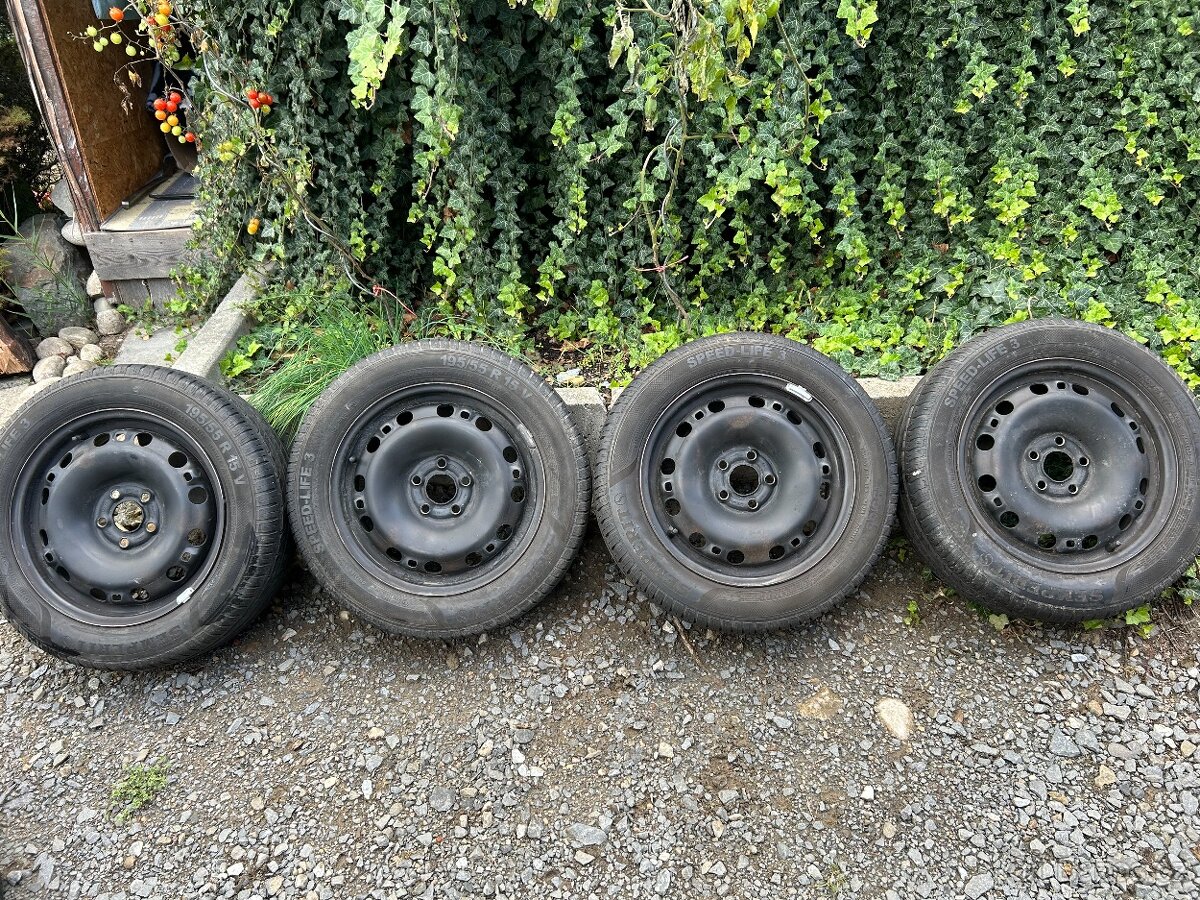 Prodám kola 5x100 r15