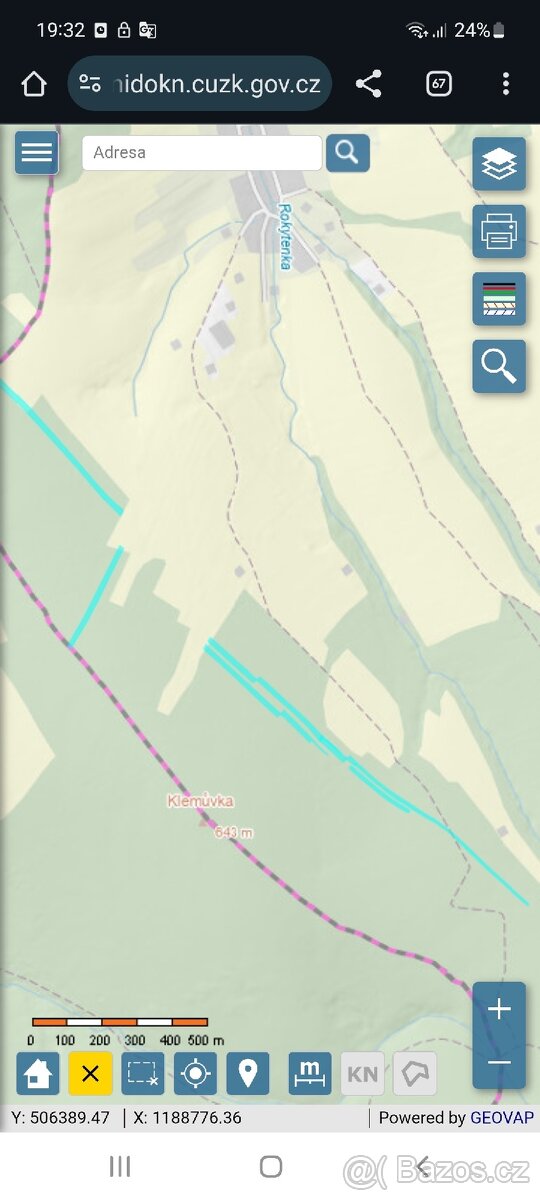 Prodej pozemků o rozloze 30 605 m² katastr Šanov