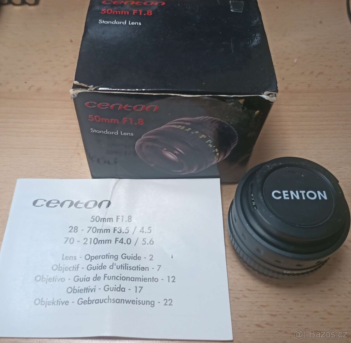 Centon MC 50mm 1:1.8 na Pentax PK