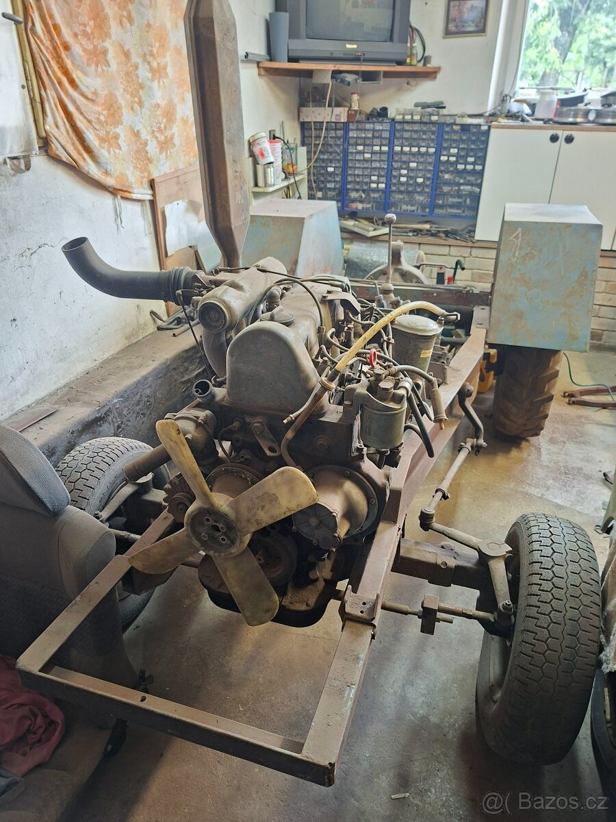 Traktor domácí výroby