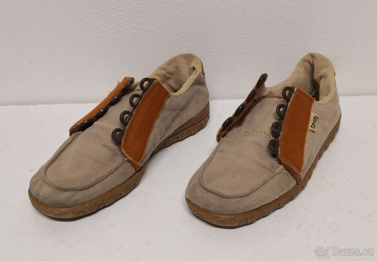 Starožitné topánky Safari