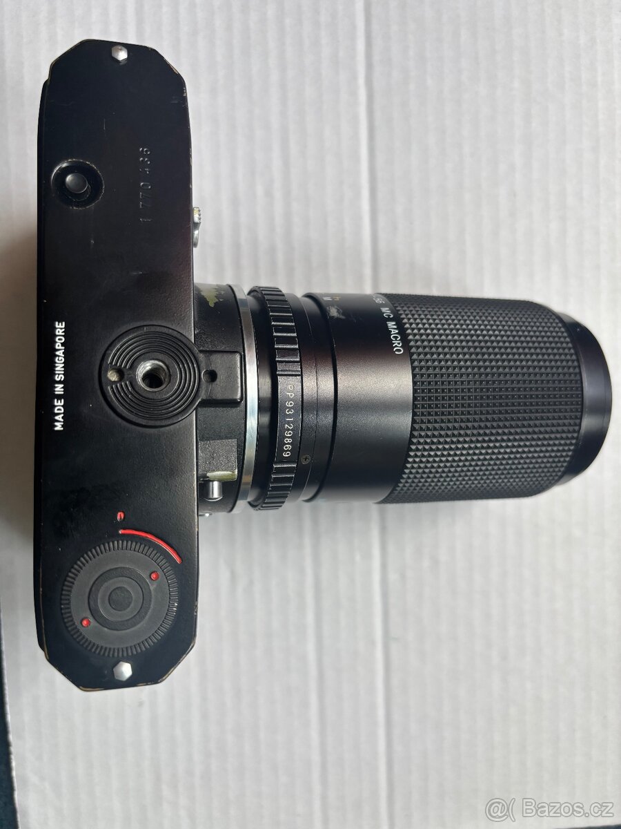 Voigtlander VSL-1 + Exakta 80-200 mm - sleva