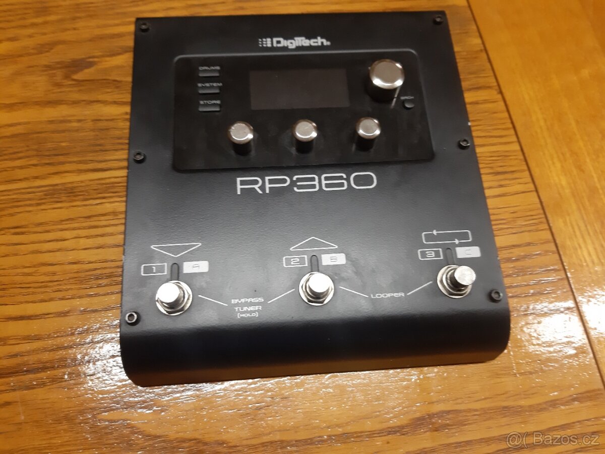 Kytarový multi efekt digitech RP360