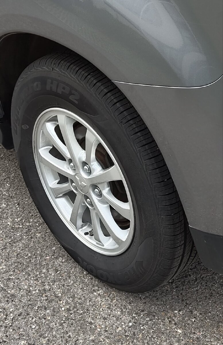 LETNÍ PNEUMATIKY HANKOOK + DISK (ORIGINÁL MITSUBISHI)