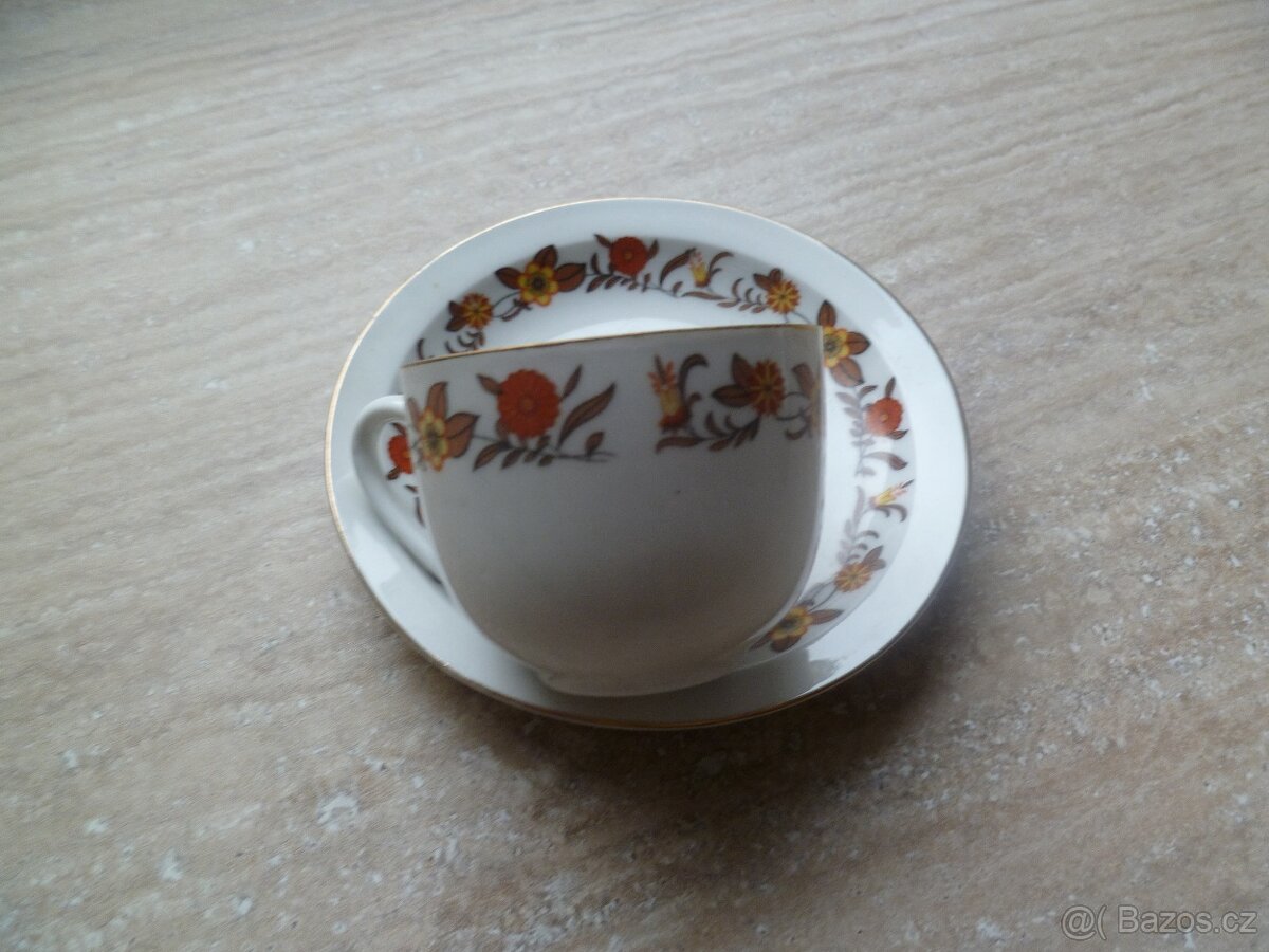 Nová sada porcelán hrníčky levně