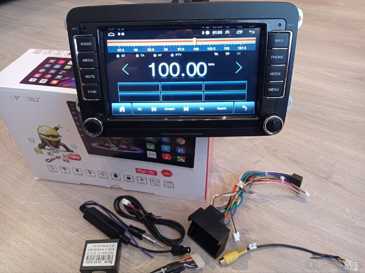 2din autorádio s androidem VW, Škoda, Seat