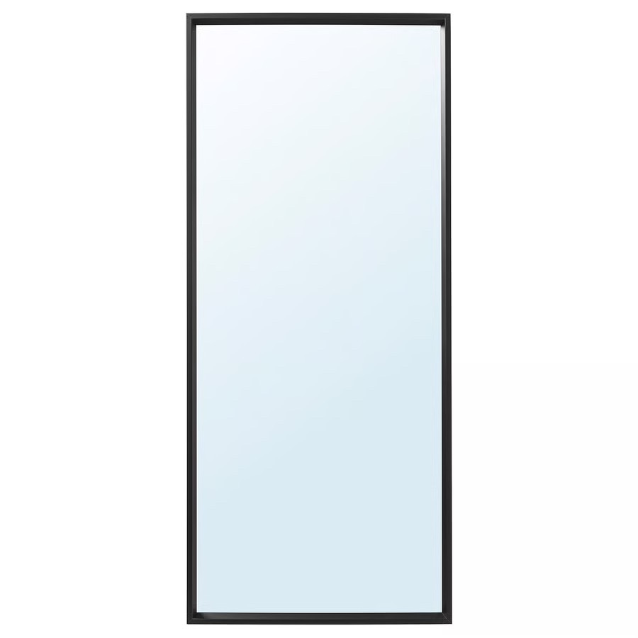 IKEA NISSEDAL Zrcadlo, černá, 65x150 cm