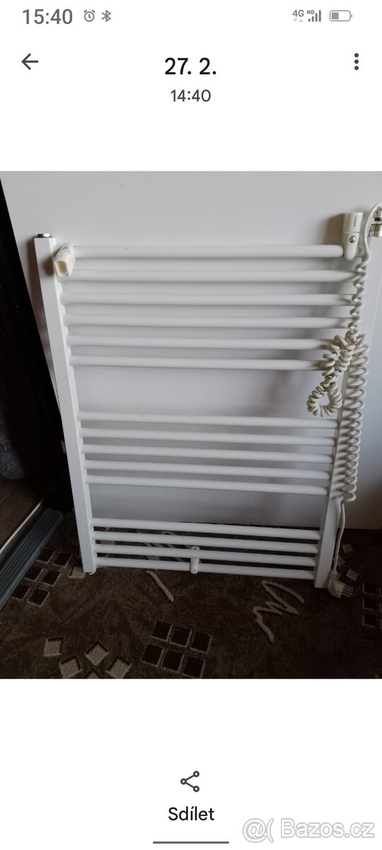 Elektrický koupelnový susak