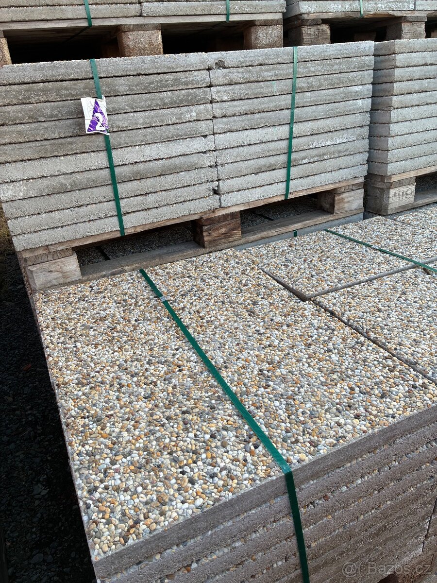 Vymývána dlažba Dunaj 60/40 4-8mm