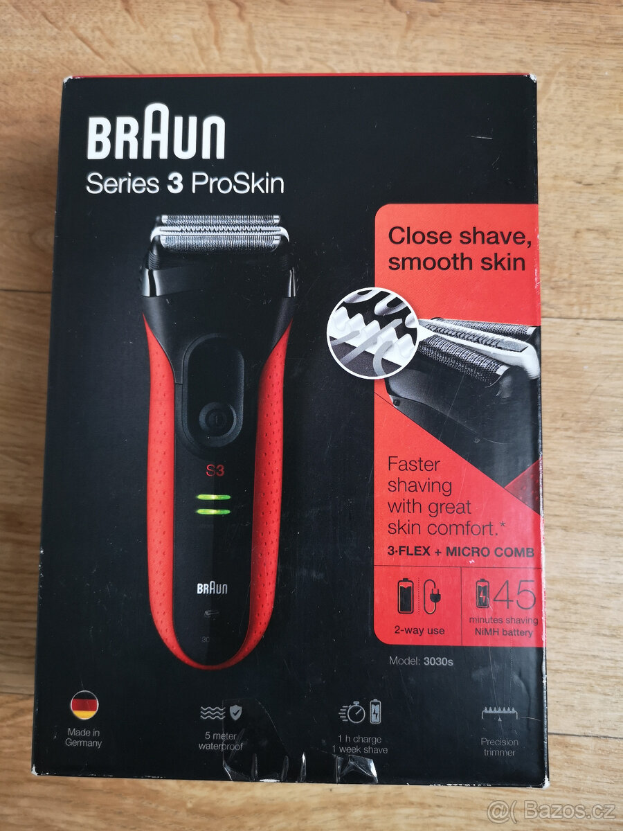 Holiaci strojček Braun Series 3 ProSkin 3030