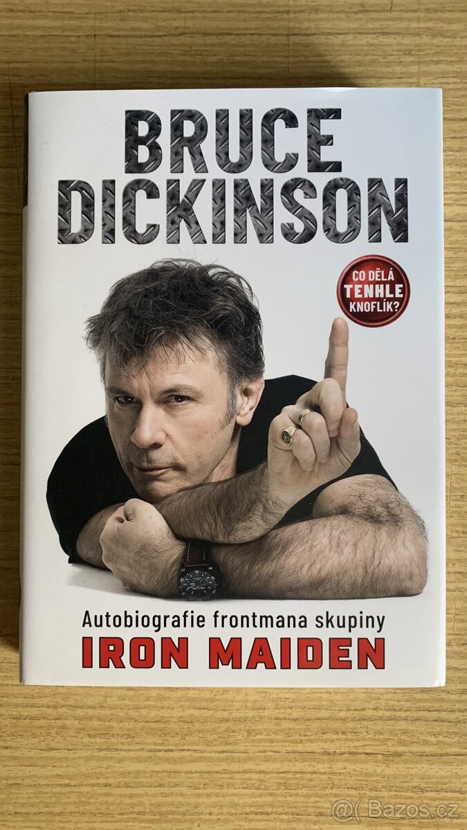 Bruce Dickinson - autobiorafie (nová, nečtená)