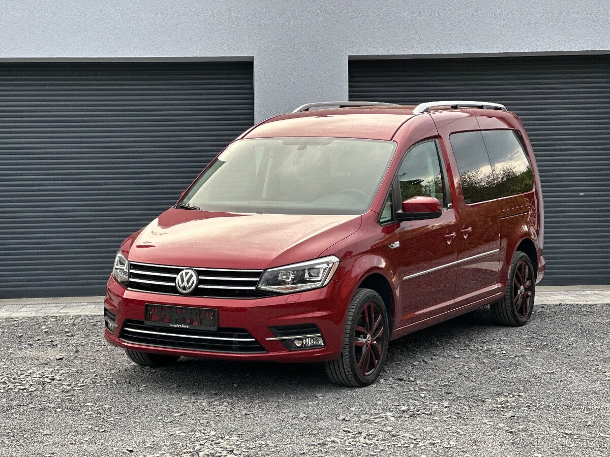 VW CADDY GENERATION 2.0 TDI 110 KW TAŽNÉ 7 MÍST 2016