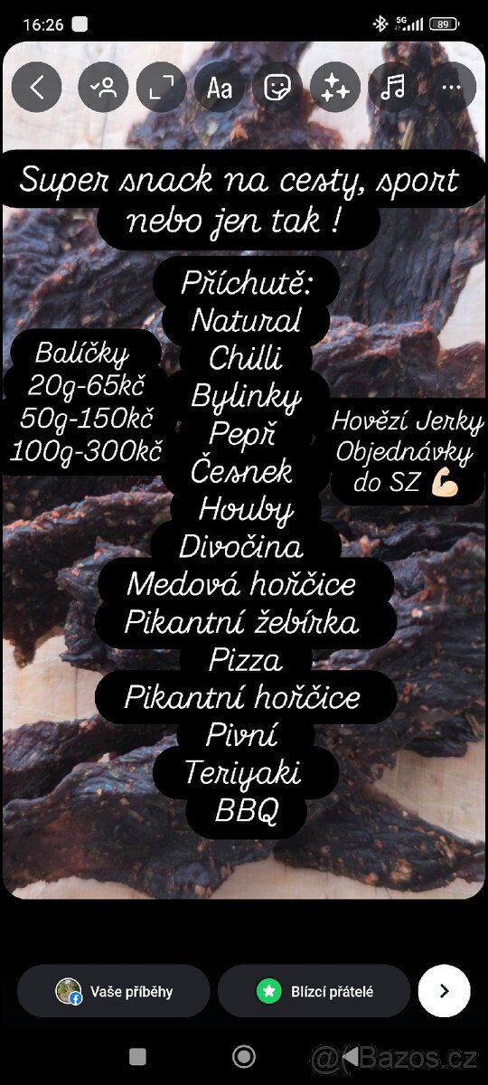 Domácí sušené maso