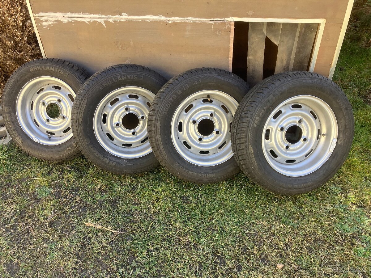 kola na Škoda 105, 120, 125