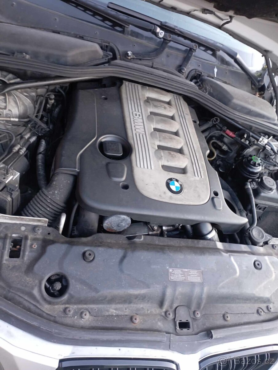 BMW MOTOR M57D30 306D3 k vyzkoušeni v autě z bmw 5
