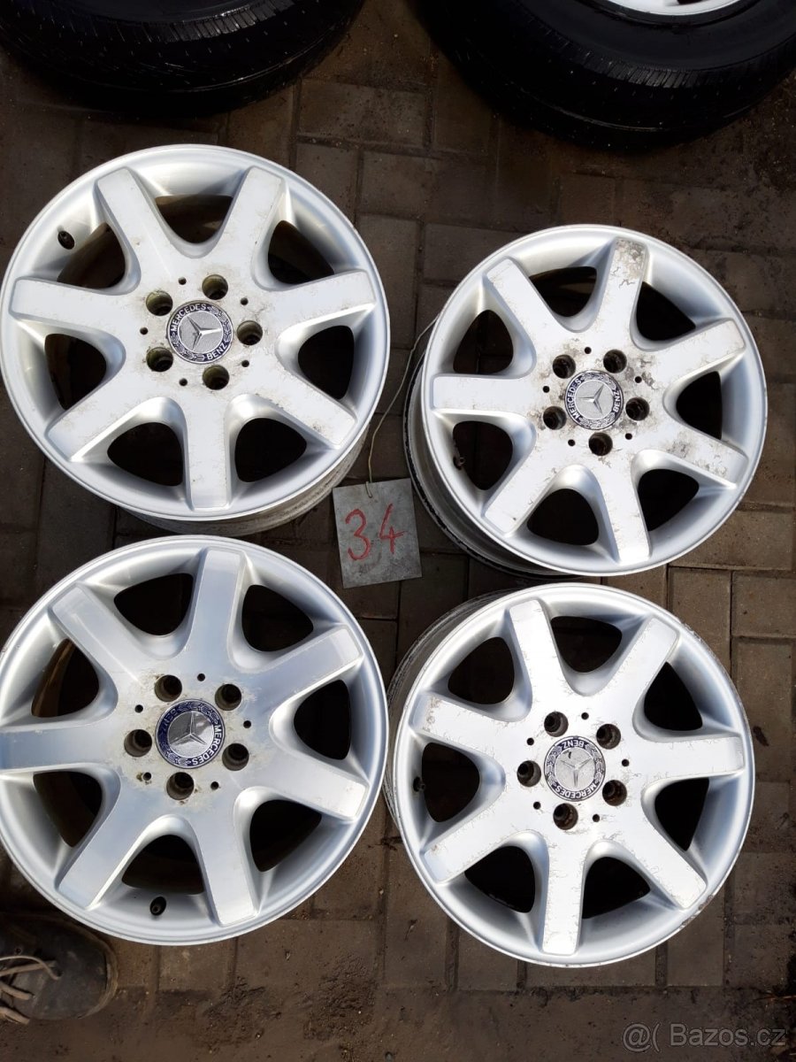 Hliníkové disky kola Mercedes SLK R170 originál