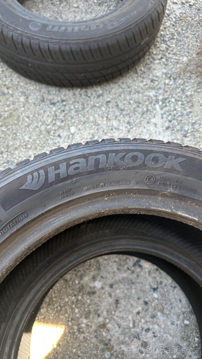 2ks Hankook 205/55/R16 zimní