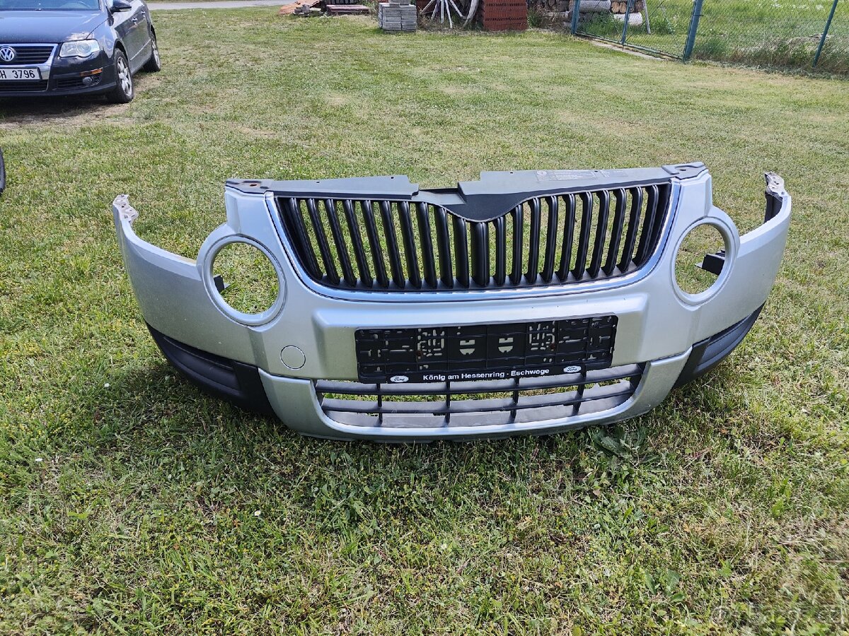 Přední nárazník Škoda Yeti předface