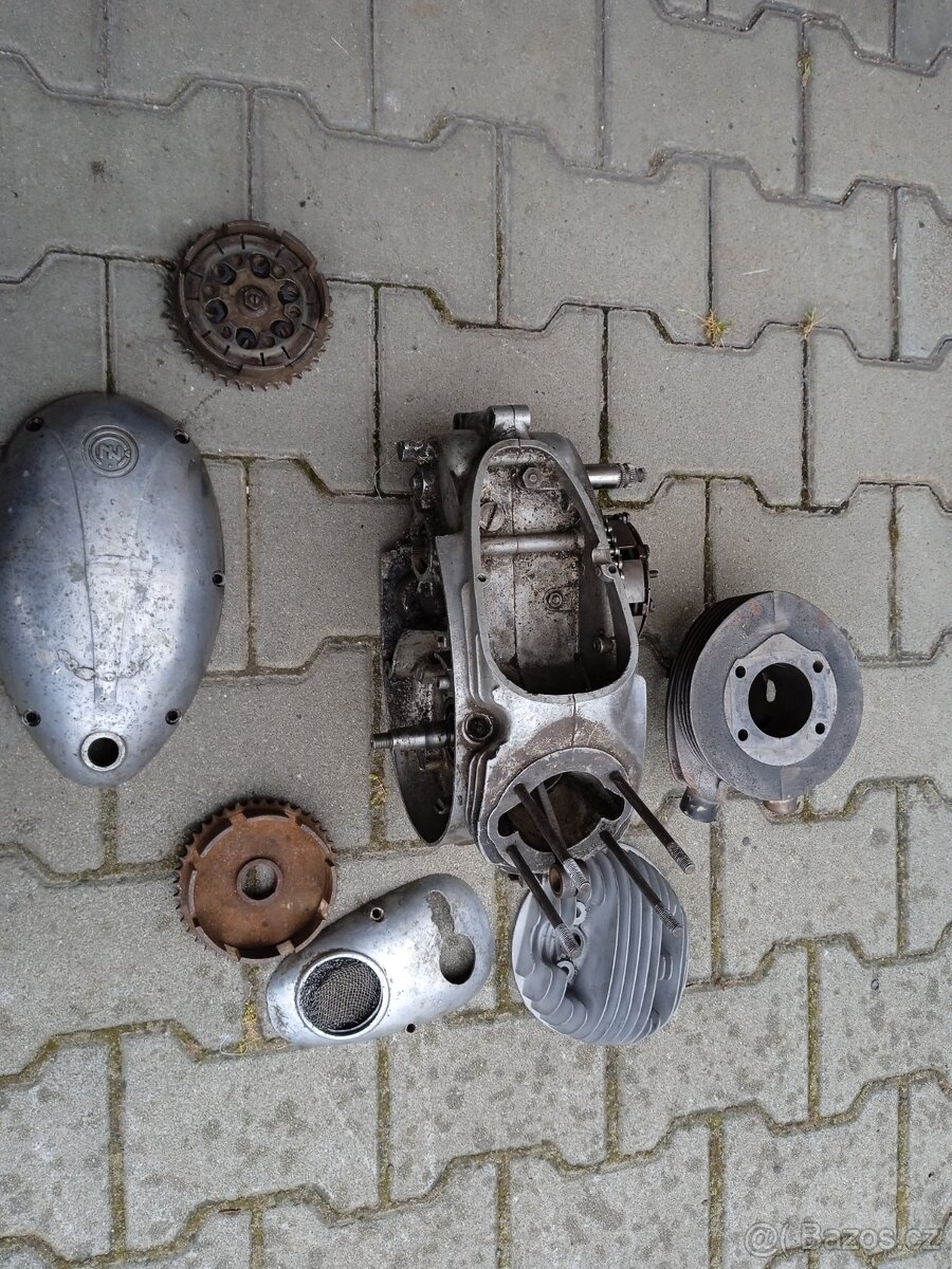 Motor na ND ČZ 150