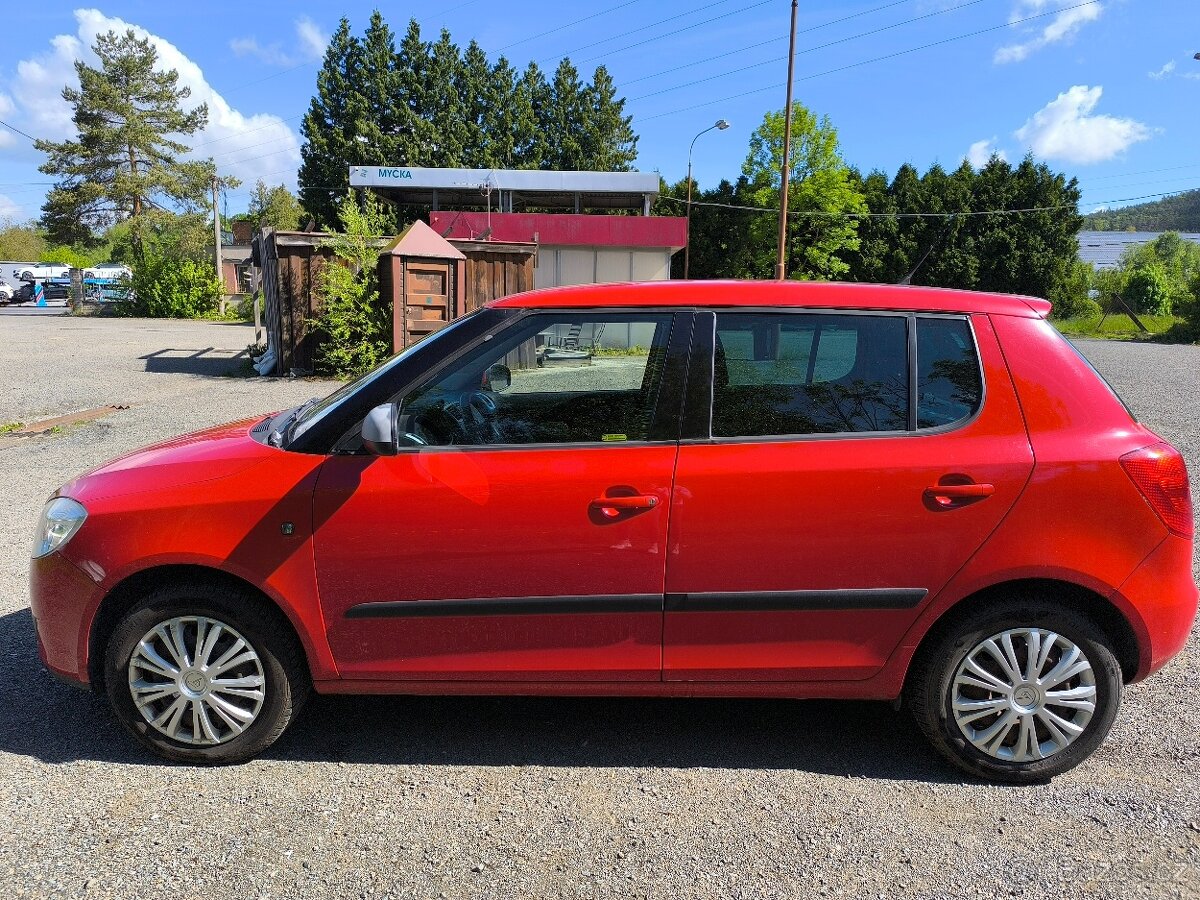 Škoda Fabia, 1.2., červená, 2009