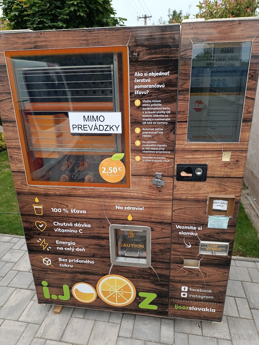 Pomarančový automat IJooz FVOR03