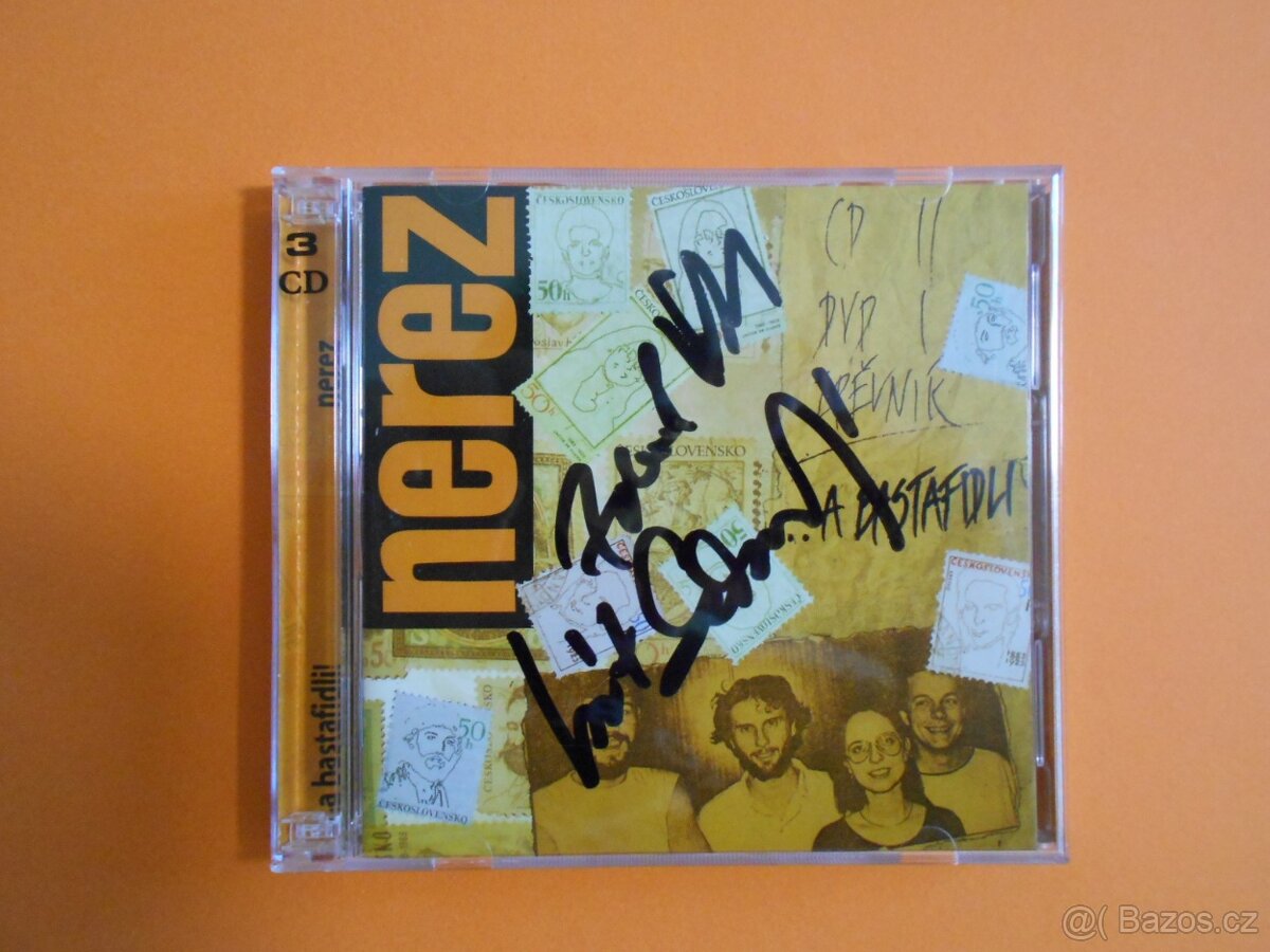 NEREZ - A BASTAFIDLI - 2CD+DVD - ROK 2007 - PODPISY + BONU