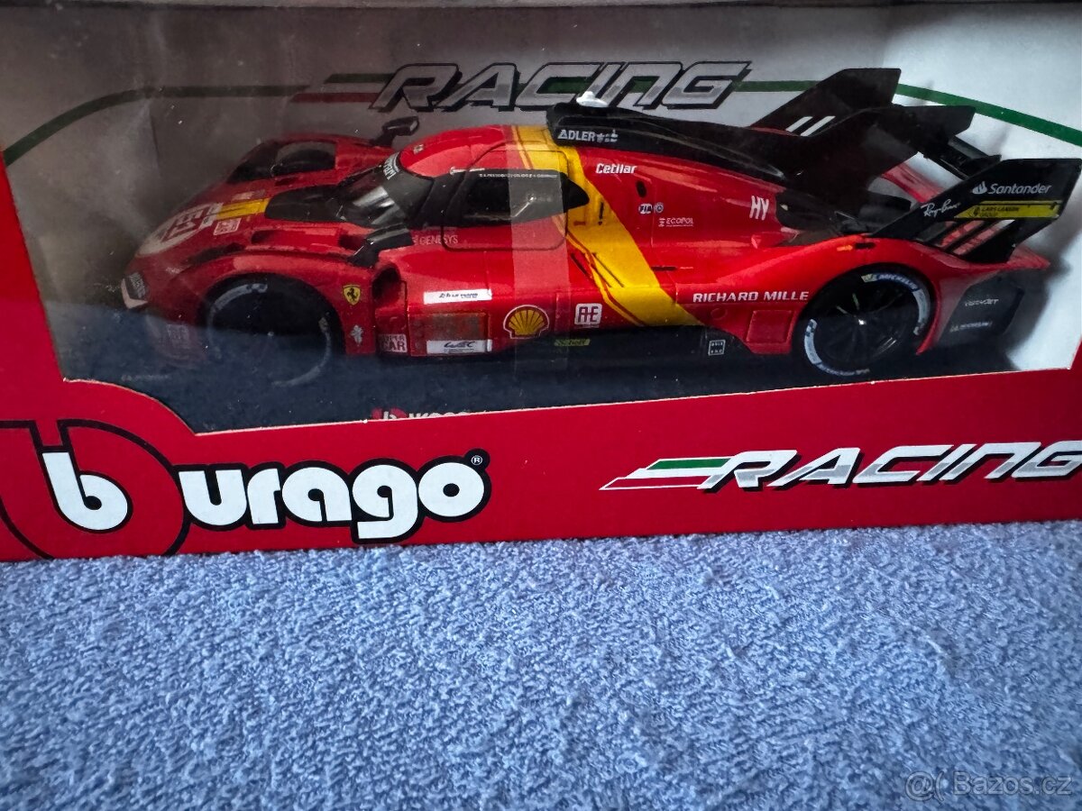 Ferrari 499P #51 Winner 24H Le Mans 2023 1:24 Bburago