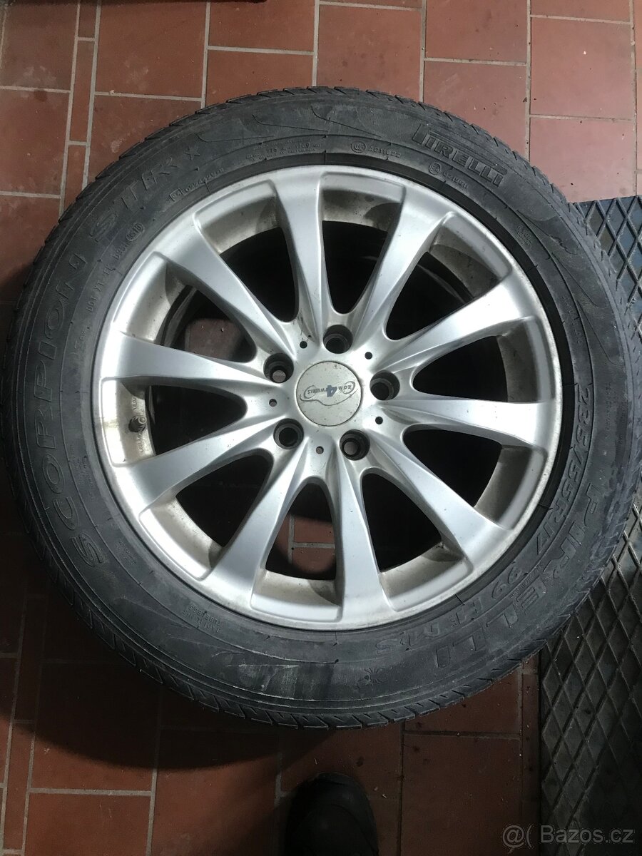 BMW X5 rezervní kolo