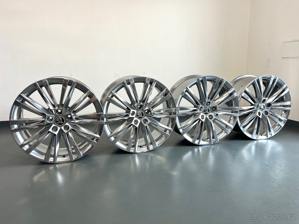 Originální alu kola Canopus, Škoda Superb 3, 5x112 r19