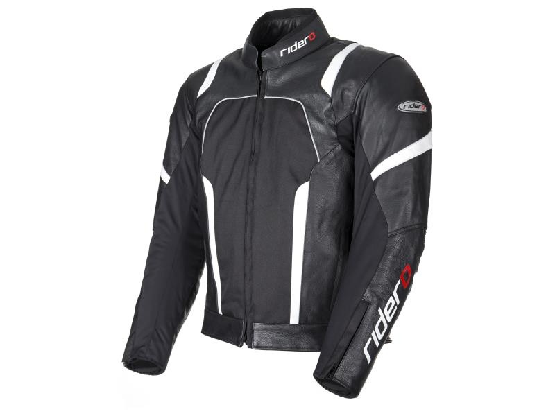 Kožená bunda Ridero černá vel. XL