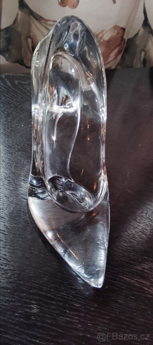 Bohemia Crystal olovnaté sklo Popelčin střevíček
