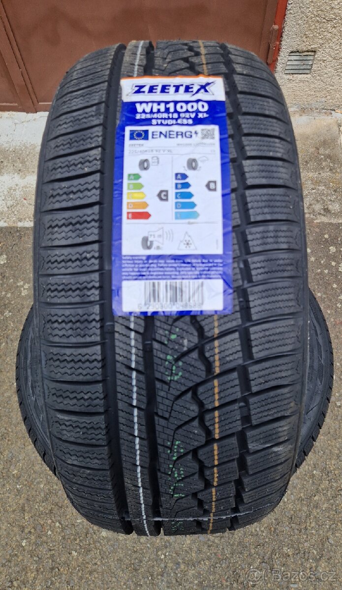 4x Nove zimni pneu 225/40/18...92V...XL...ZEETEX