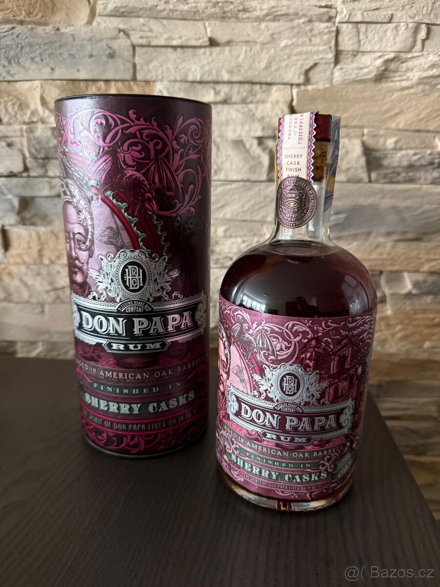 Don Papa Sherry Casks 45% 0,7l (Tuba)