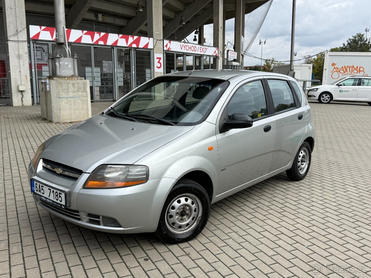 Chevrolet Kalos, 1.4i, 61kw Původ ČR 3. maj.