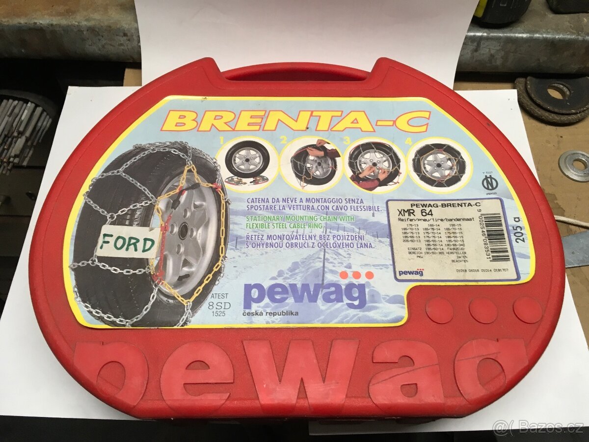 Sněhové řetězy zn. Pewag
