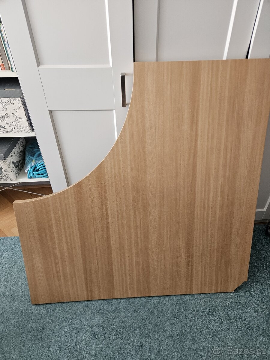 deska stolu rohová 120cm x120cm ikea