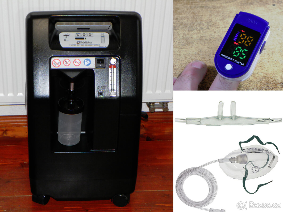 Kyslíkový koncentrátor DeVilbiss 525KS II, nové síta