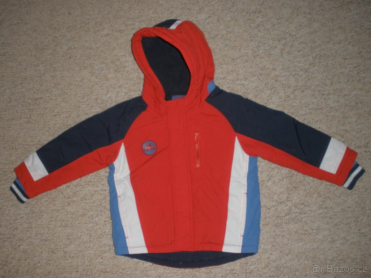 ZIMNÍ CHLAPECKÁ BUNDA VEL.104-110