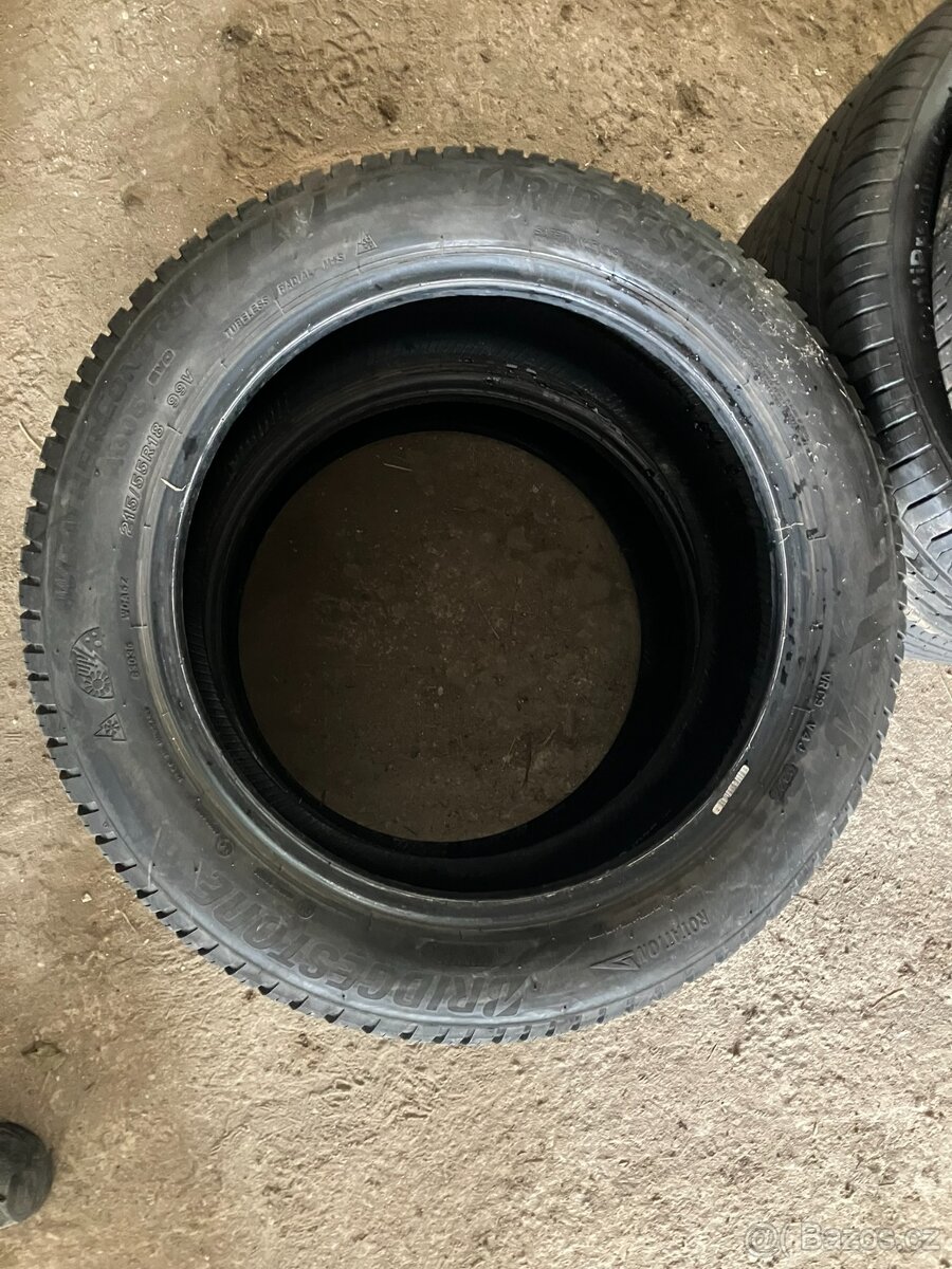 2ks celoroční BRIDGESTONE 215/55R18