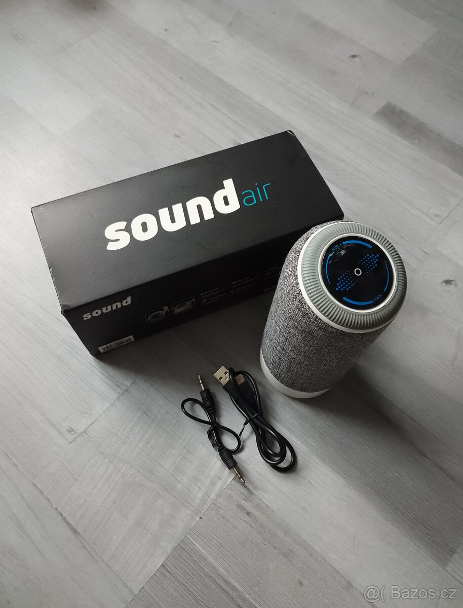 Přenosný reproduktor Niceboy Soundair, bílý