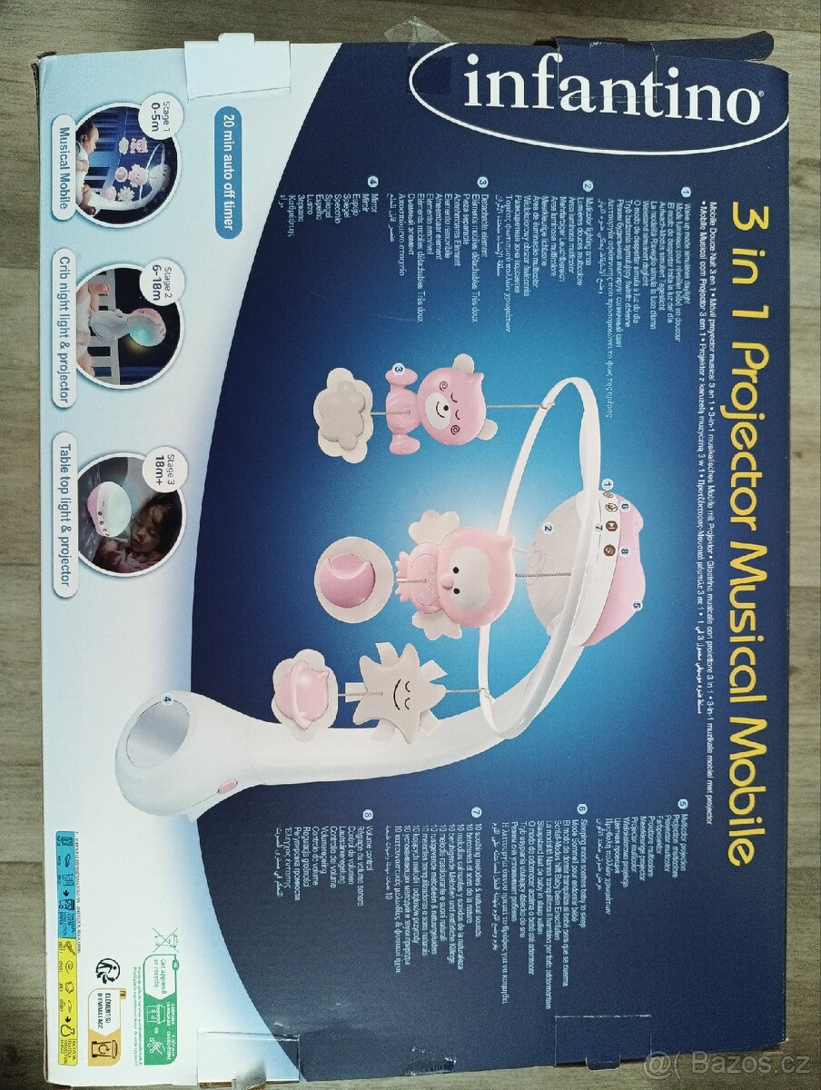 Kolotoč nad dětskou postýlku