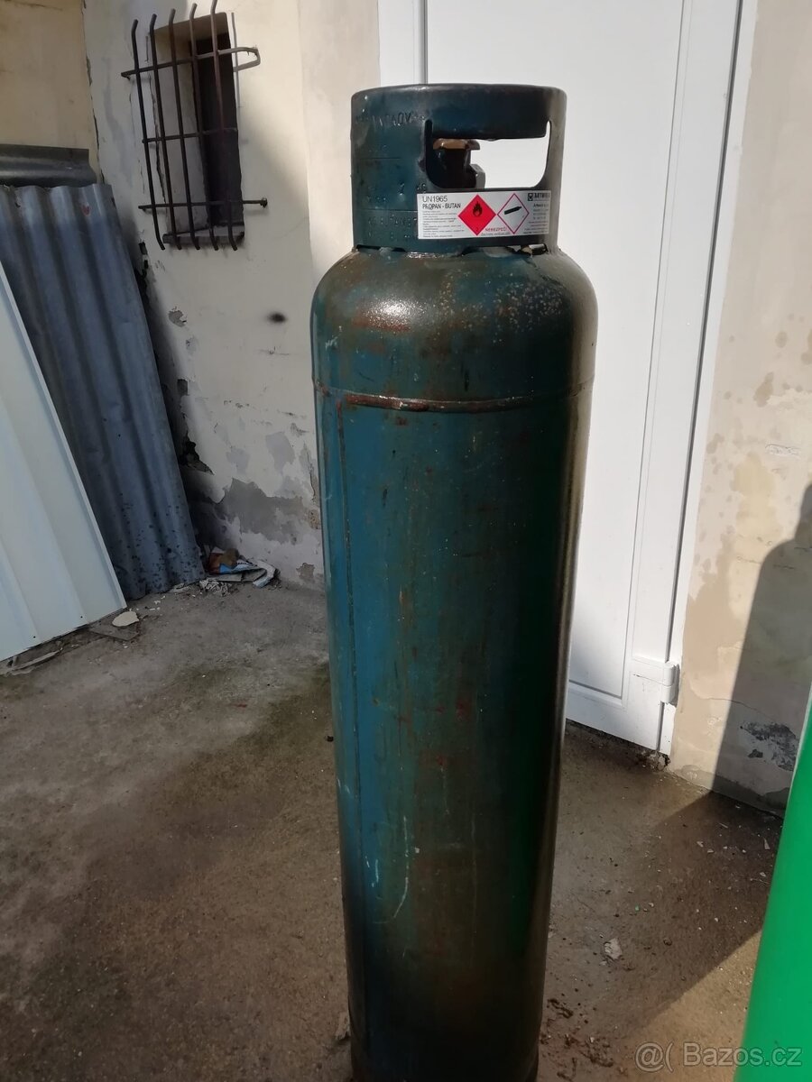 Propanbutanová láhev 33 kg