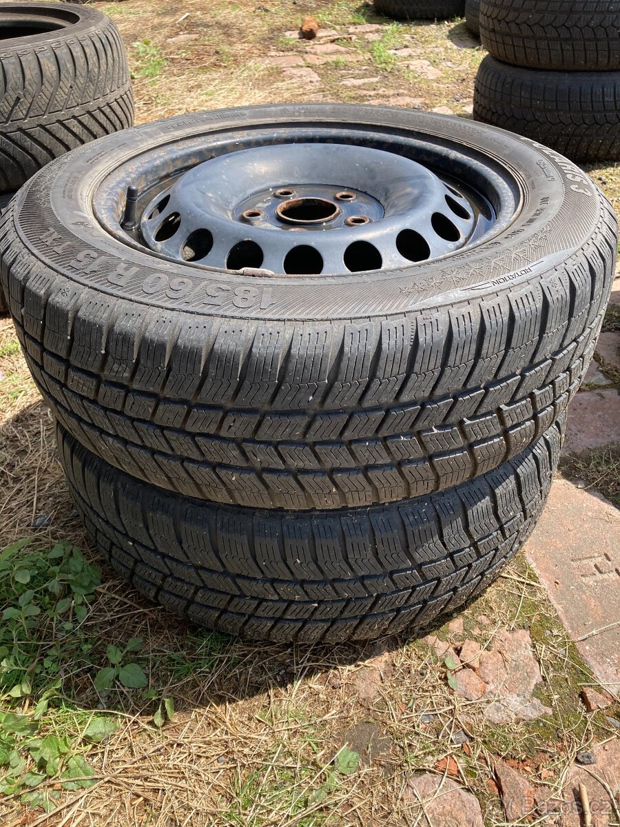 Č.57 Barum 185/60 R15 88T XL zimní 2ks