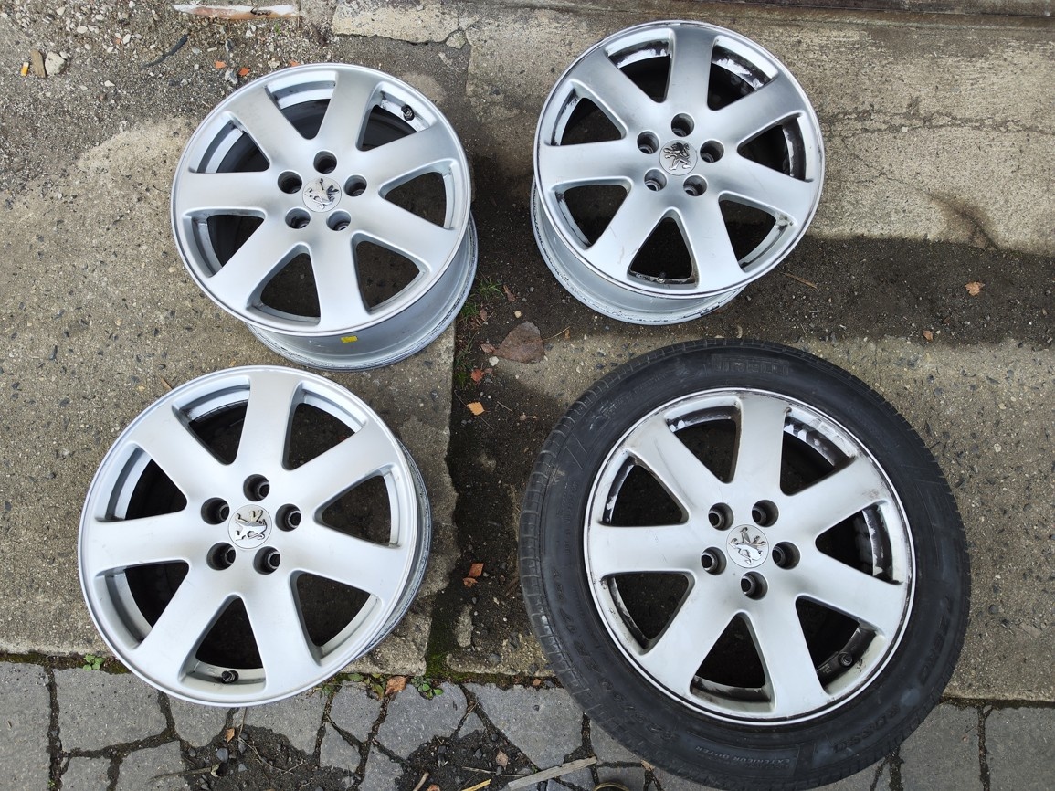17"alu sada Artique 5x108 origo Peugeot 607 407SW 508 TPMS