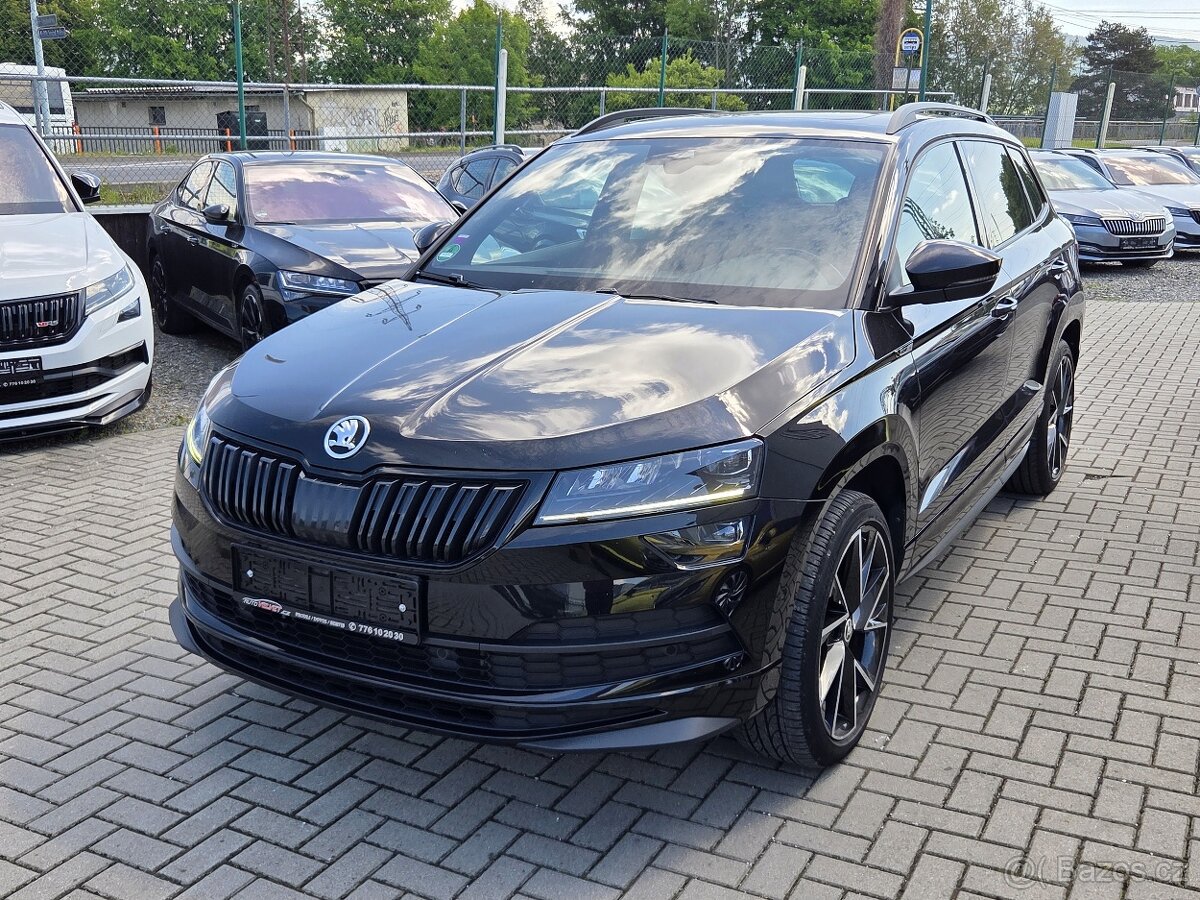 Škoda Karoq TSi 4x4 DSG SPORTLINE VIRTUAL CANTON WEBASTO