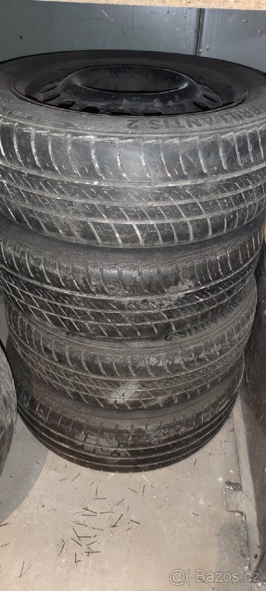 Pneumatiky. Disky 4#100 R15. Opel Combo