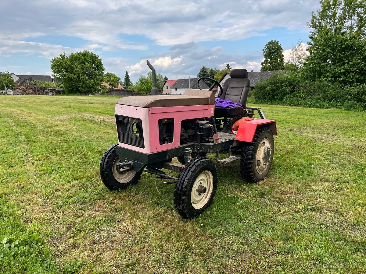 Traktor domácí výroby 1.9d malotraktor