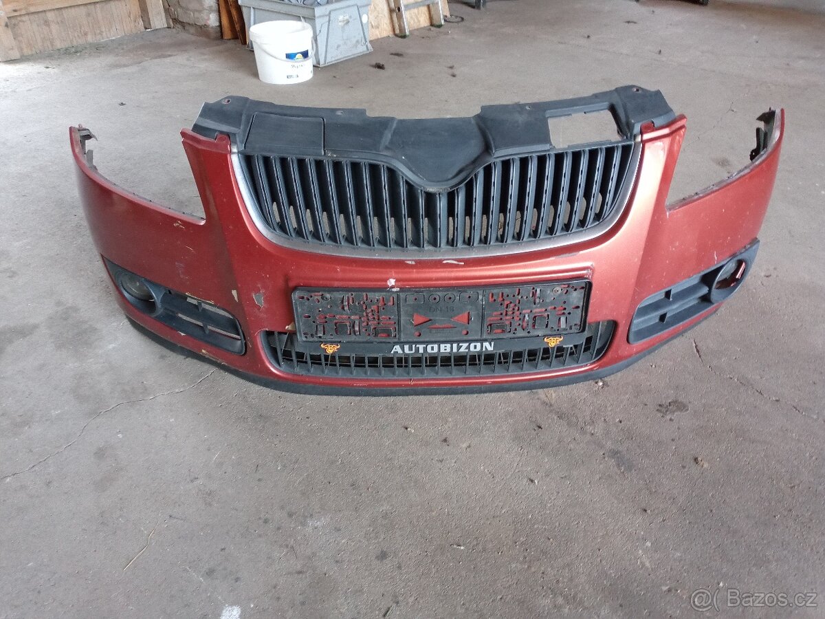 Škoda Fabia 2 přední nárazník